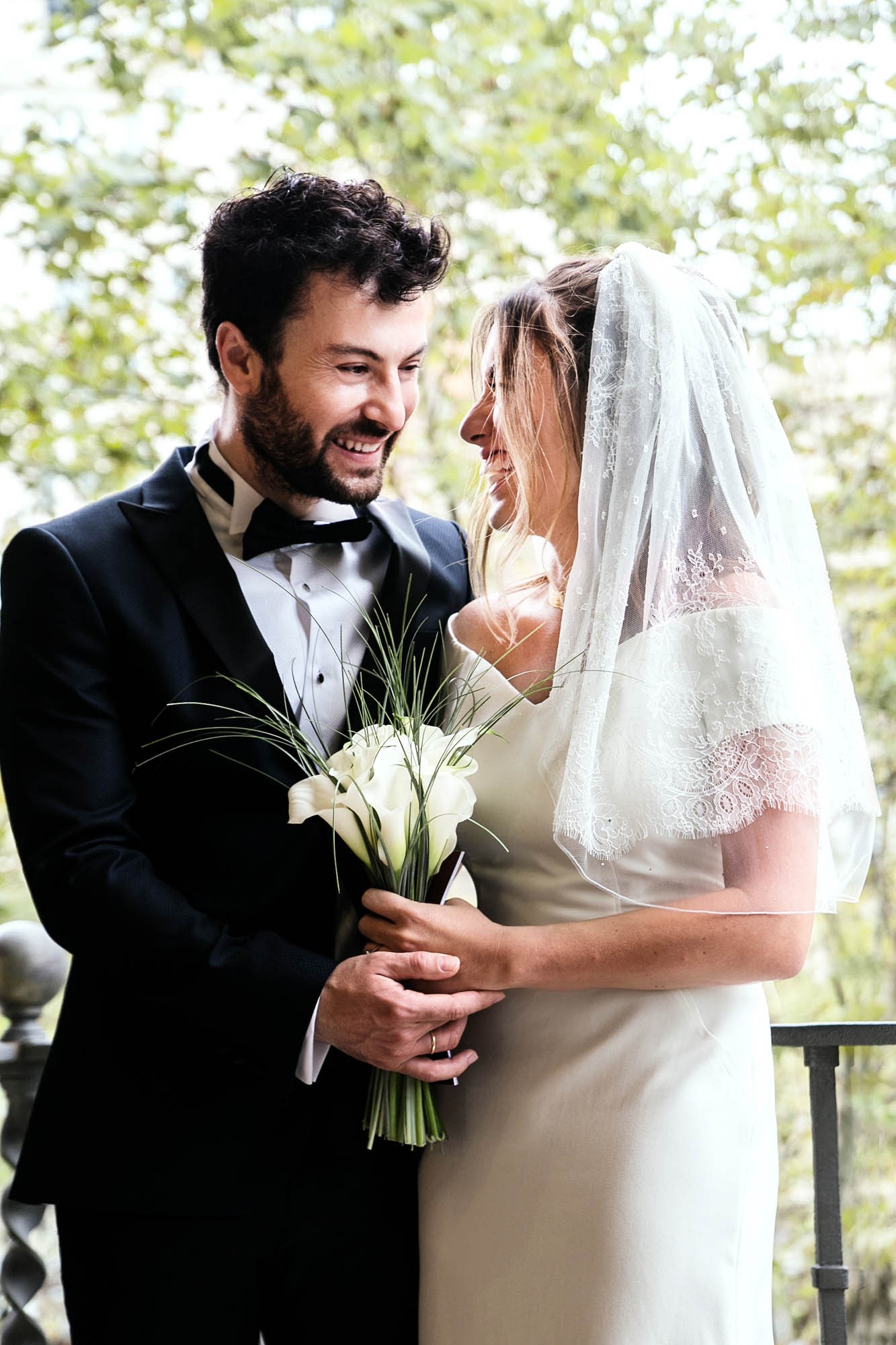 Intimate wedding detail and atmosphere